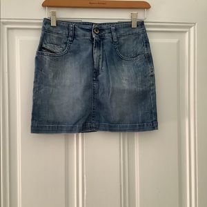 Diesel Jean mini skirt size 27 (size 4 in US)